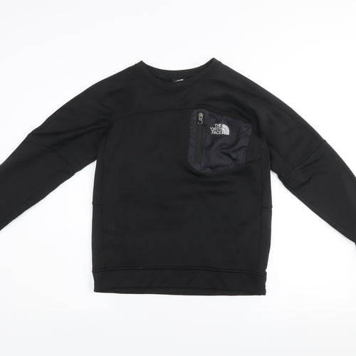 The North Face Boys Black XL Pullover Fleece Sweatshirt with Zip Pocket
