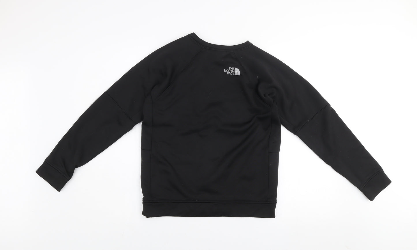 The North Face Boys Black XL Pullover Fleece Sweatshirt with Zip Pocket