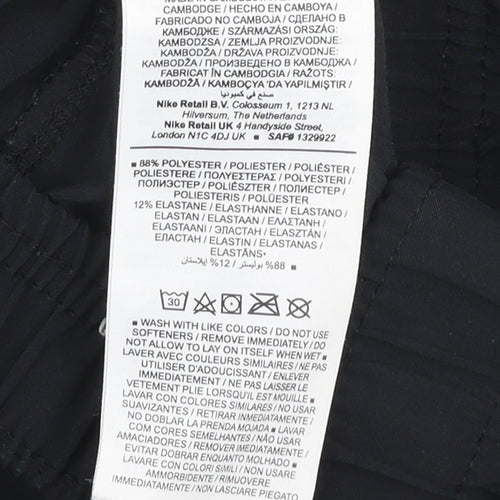Nike Women's Black Dri-FIT Joggers Size L Elastic Waist Activewear Trousers