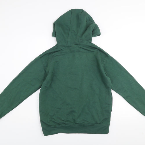 Disney Women’s Green Pooh Bear Pullover Hoodie XS Cotton Blend