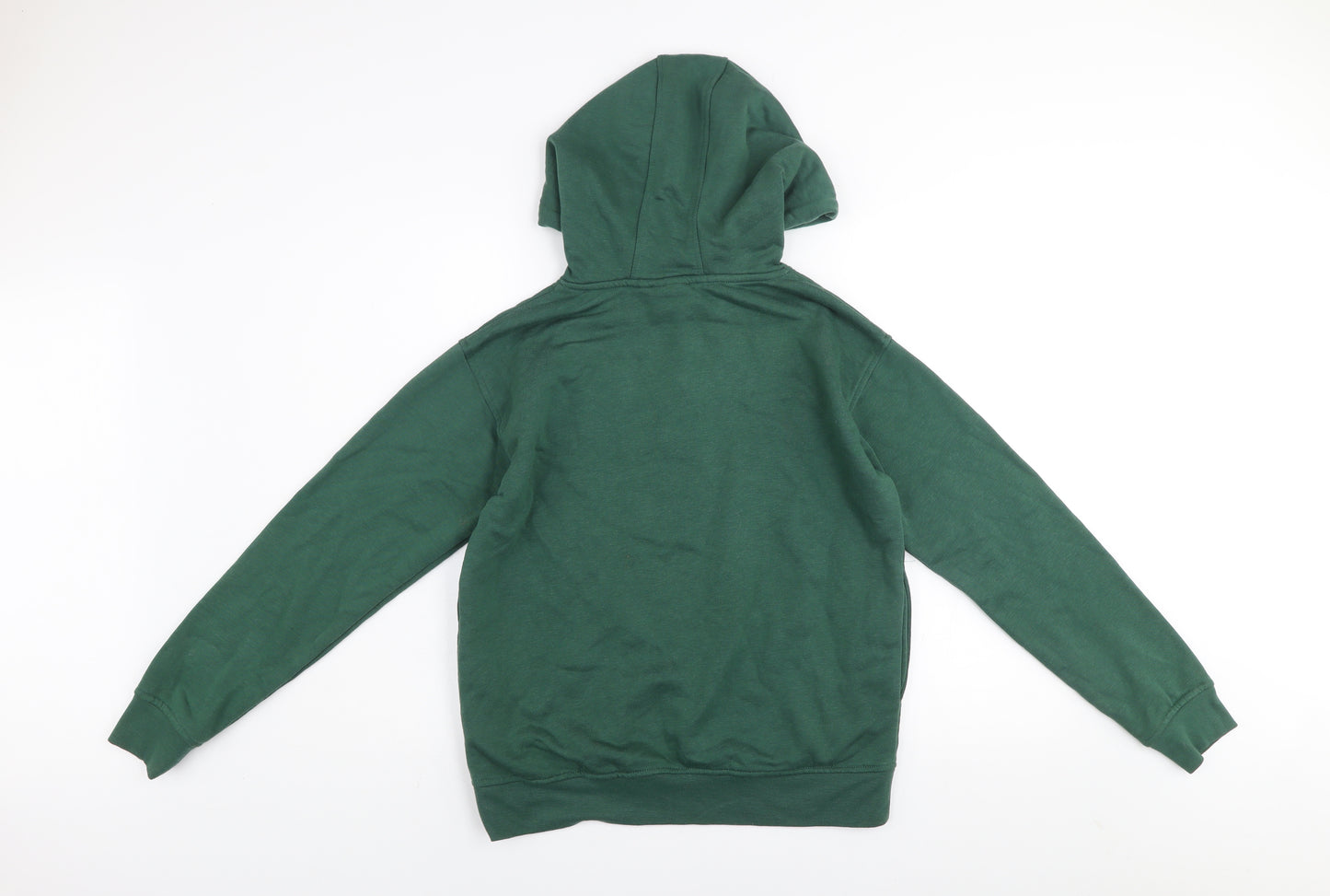 Disney Women’s Green Pooh Bear Pullover Hoodie XS Cotton Blend