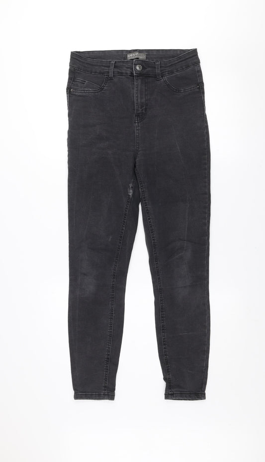 Primark Women Black Size 12 Skinny Jeans Cotton Blend Denim