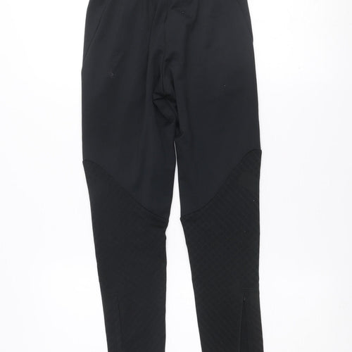 Nike Boys Black Liverpool FC Slim Fit Dri-FIT Track Pants Size S