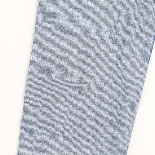 Denim Co. Womens Blue Size 12 Straight Mid Rise Jeans