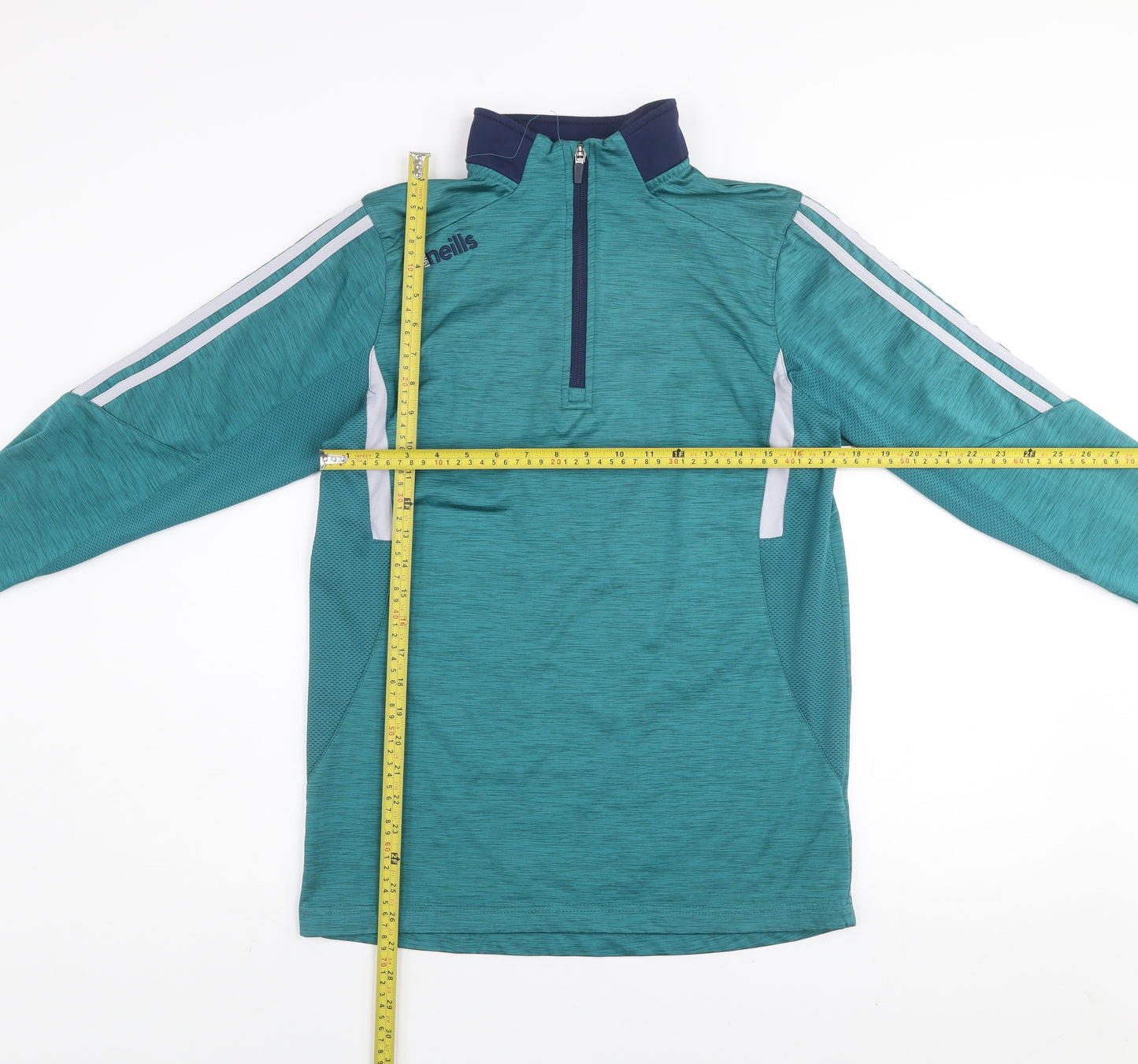 O’Neills Men’s Green 1/4 Zip Athletic Sweatshirt Size S Sports Top