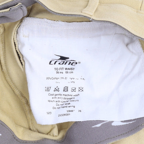 Crane Womens Beige Stretch Jodhpurs Size 8 Slim Fit Equestrian Trousers