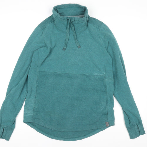 L.L. Bean Women's Teal Pullover Sweatshirt Small Regular Cotton Blend
