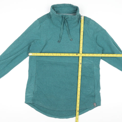 L.L. Bean Women's Teal Pullover Sweatshirt Small Regular Cotton Blend
