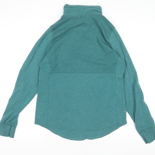 L.L. Bean Women's Teal Pullover Sweatshirt Small Regular Cotton Blend
