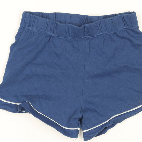 Chelsea FC Unisex Baby Blue Cotton Shorts 9-12 Months Elastic Waist