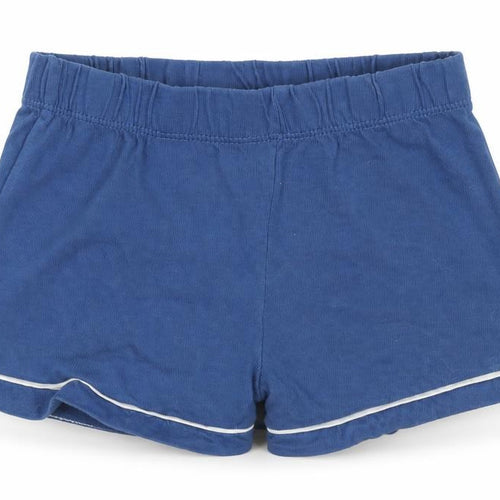 Chelsea FC Unisex Baby Blue Cotton Shorts 9-12 Months Elastic Waist