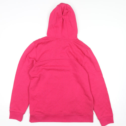 LA Gear Women's Pink Size 12 Hooded Pullover Jumper