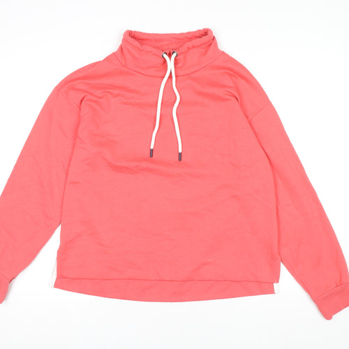 Khost Clothing Women’s Pink High Neck Pullover Jumper UK 12