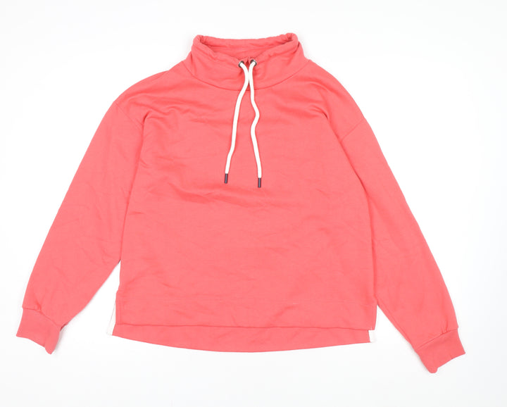 Khost Clothing Women’s Pink High Neck Pullover Jumper UK 12