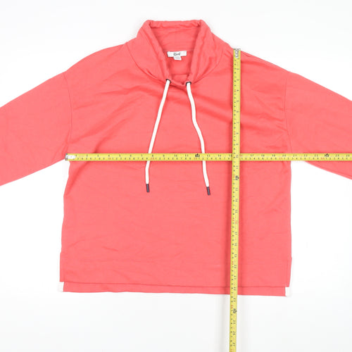 Khost Clothing Women’s Pink High Neck Pullover Jumper UK 12