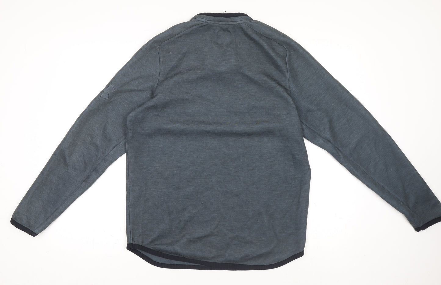 Under Armour Men's Grey Long Sleeve Pullover Sweatshirt Size M