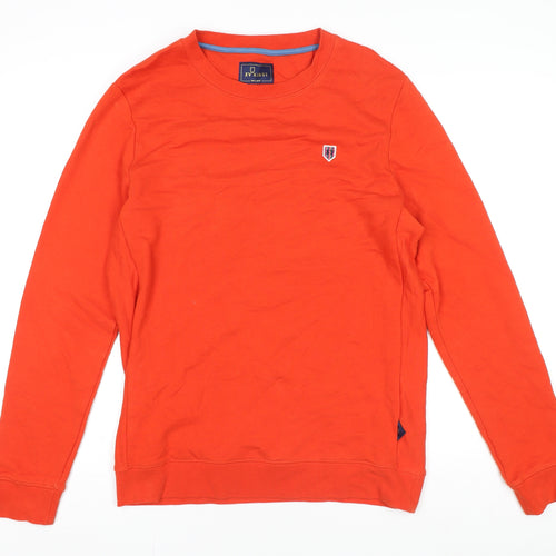 XV Kings Men's Red Cotton Crew Neck Pullover Sweatshirt size L