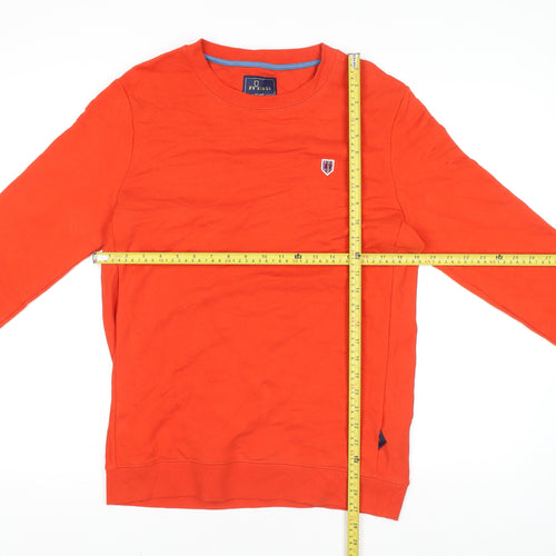 XV Kings Men's Red Cotton Crew Neck Pullover Sweatshirt size L