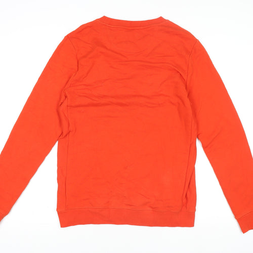 XV Kings Men's Red Cotton Crew Neck Pullover Sweatshirt size L