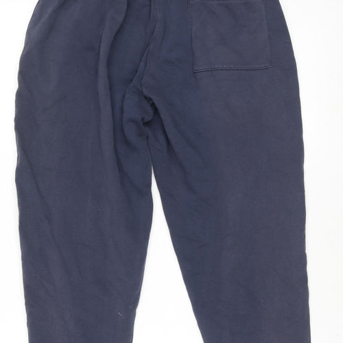 Tommy Jeans Men's Blue Jogger Sweatpants Size M Drawstring Waist