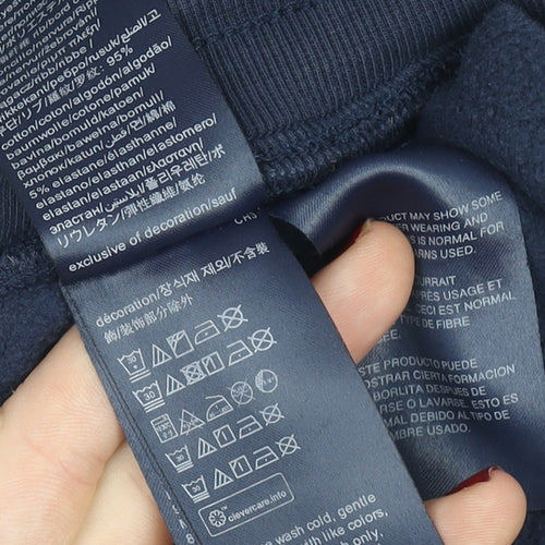 Tommy Jeans Men's Blue Jogger Sweatpants Size M Drawstring Waist