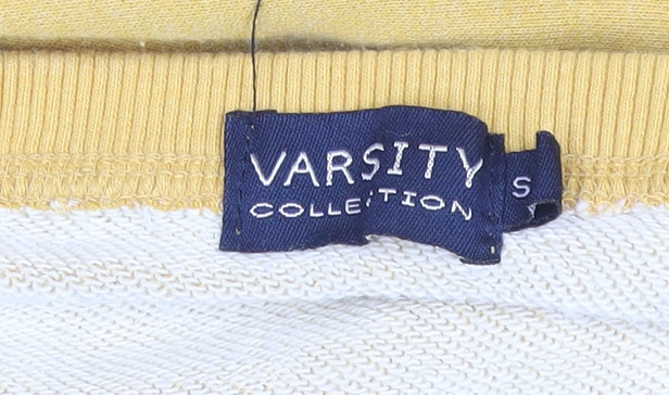 Varsity Collection Unisex Yellow UBC Graphic Long Sleeve Sweatshirt S