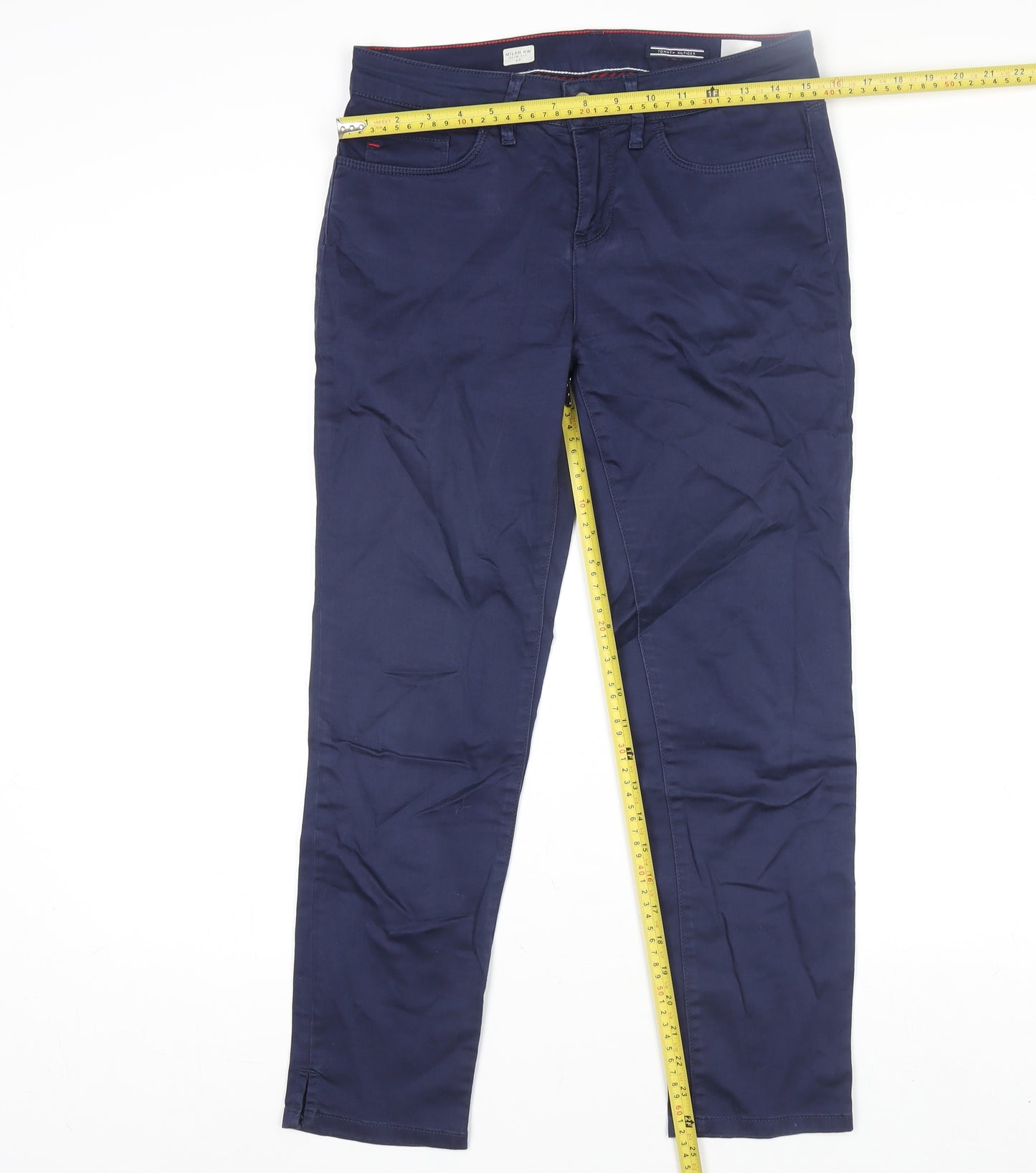 Tommy Hilfiger Womens Blue Milan RW Slim Fit Jeans Size 27