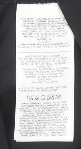 Nike Womens Black XS Dri-FIT High Waist Sports Leggings