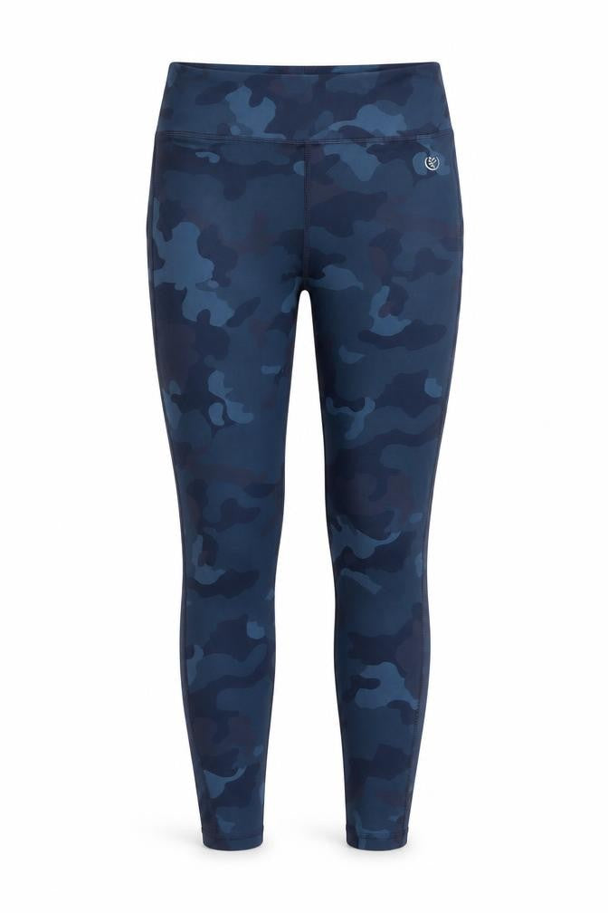 Dunnes Stores Women’s Blue Camo XS Leggings Performance Sportwear