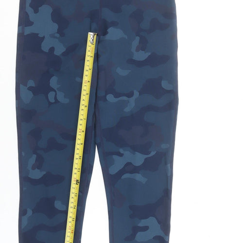 Dunnes Stores Women’s Blue Camo XS Leggings Performance Sportwear