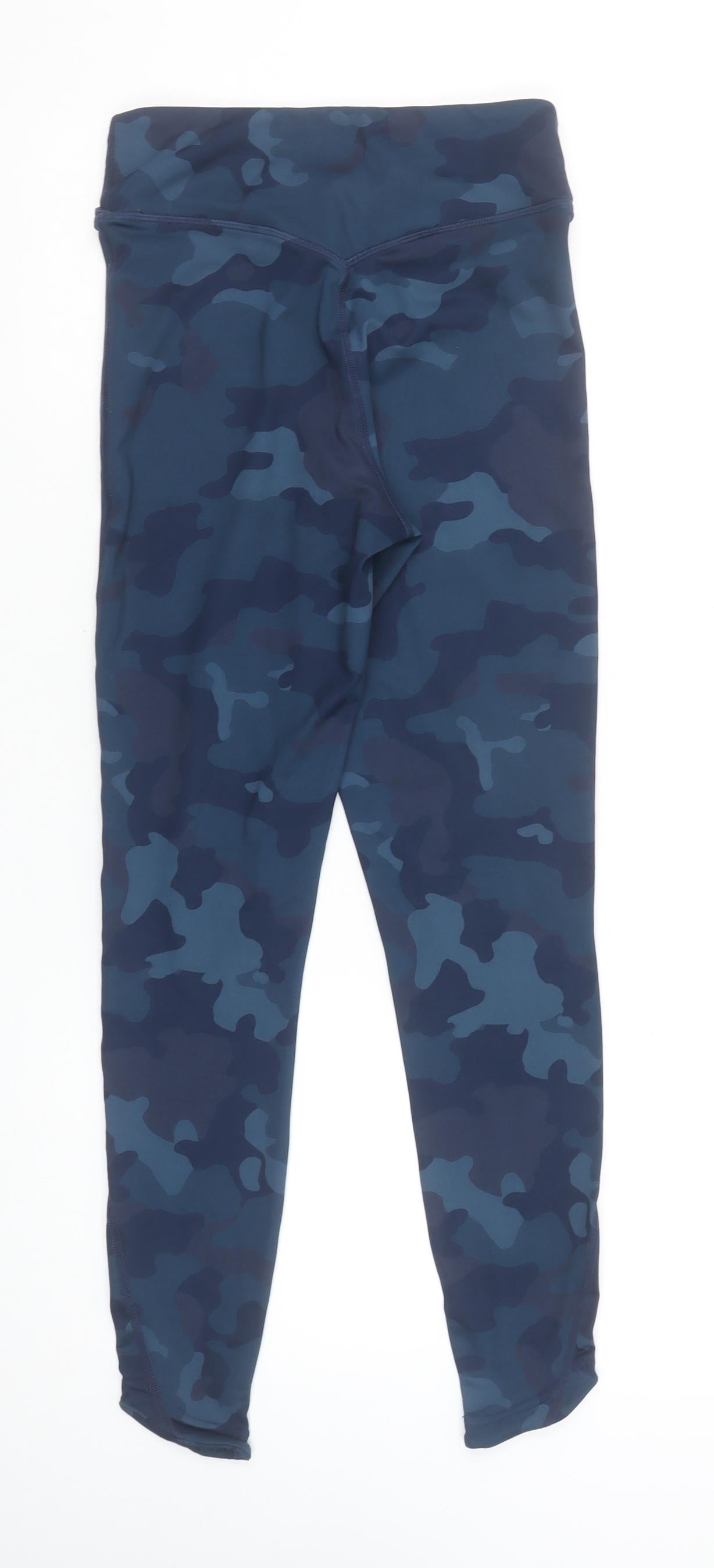 Dunnes Stores Women’s Blue Camo XS Leggings Performance Sportwear