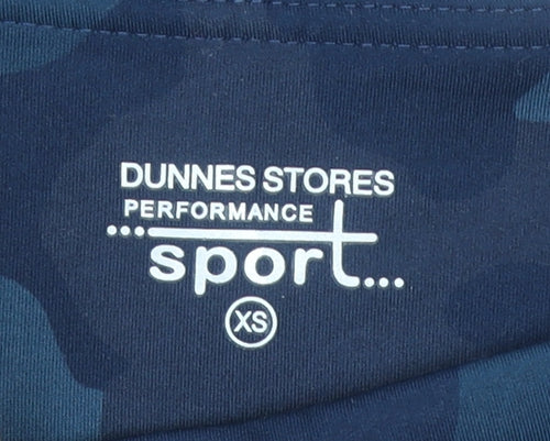 Dunnes Stores Women’s Blue Camo XS Leggings Performance Sportwear