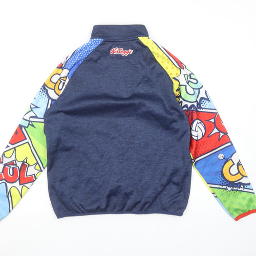 Masita Boys Multicoloured 4 Years 1/4 Zip Pullover Sweatshirt
