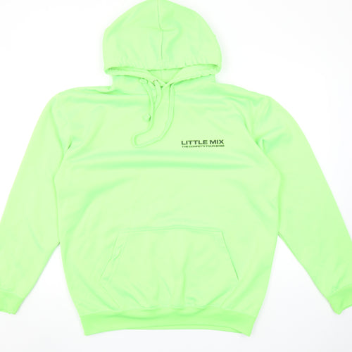 Just Hoods by AWDis Womens Green L Pullover Hoodie Little Mix Concert