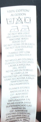 Dunnes Men's Navy Cargo Trousers 32W 30L Cotton Straight Leg