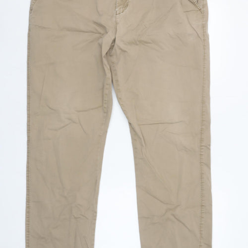 St. Bernard for Dunnes Stores Men's Beige Chino Trousers 38W 32L Cotton Stretch