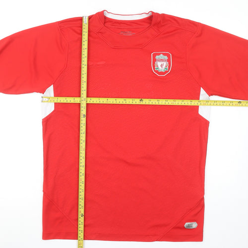 Reebok Men’s Red Liverpool Football Jersey T-Shirt M
