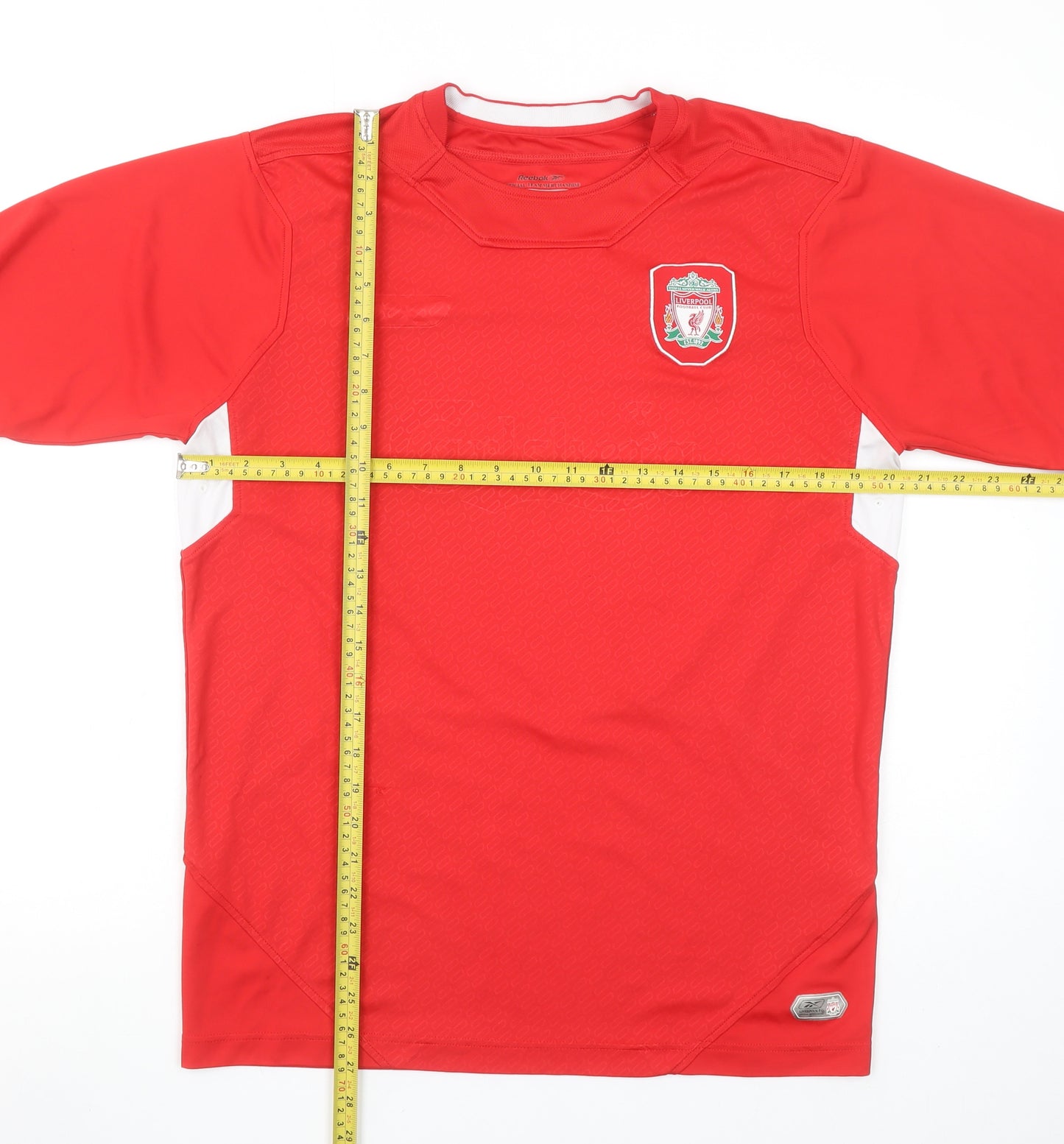 Reebok Men’s Red Liverpool Football Jersey T-Shirt M