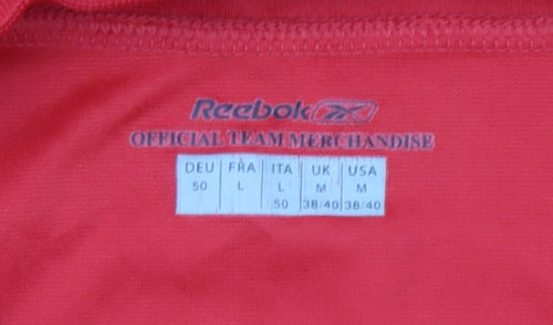 Reebok Men’s Red Liverpool Football Jersey T-Shirt M