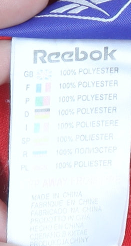 Reebok Men’s Red Liverpool Football Jersey T-Shirt M