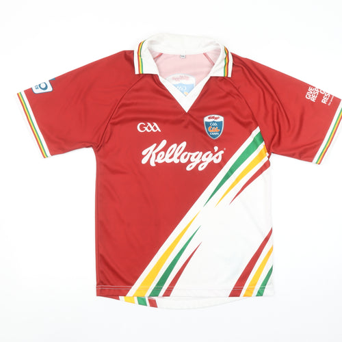 O'Neills Men Red GAA Cúl Camps Jersey T-Shirt Size S