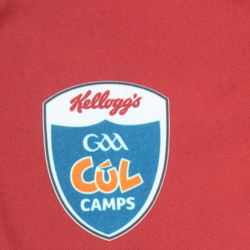 O'Neills Men Red GAA Cúl Camps Jersey T-Shirt Size S