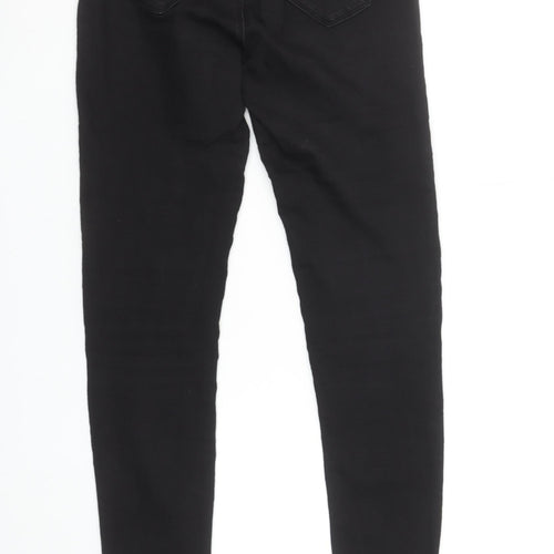 Marc Angelo Unisex Black Skinny High Rise Stretch Jeans Size 10