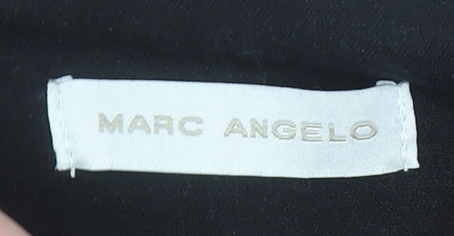 Marc Angelo Unisex Black Skinny High Rise Stretch Jeans Size 10