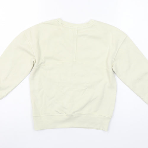 Dunnes Stores Girls Beige Soho NY Graphic Pullover Sweatshirt 6-7 Years