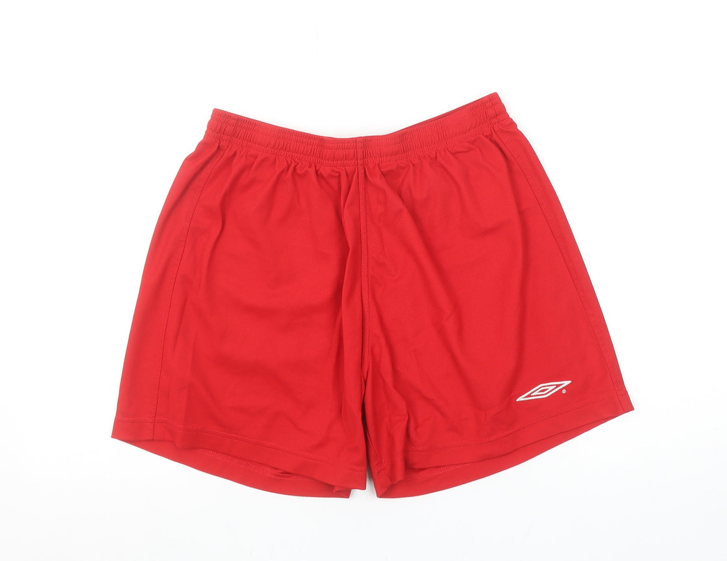 Umbro Men's Red Athletic Football Training Shorts Size M