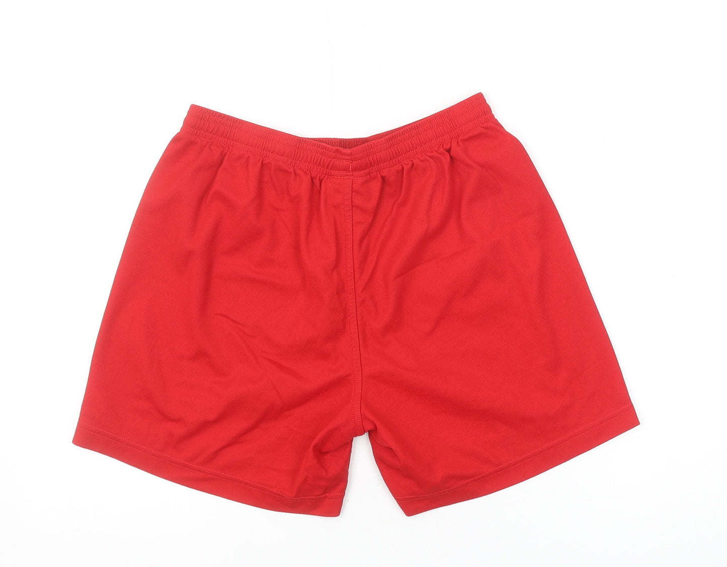 Umbro Men's Red Athletic Football Training Shorts Size M