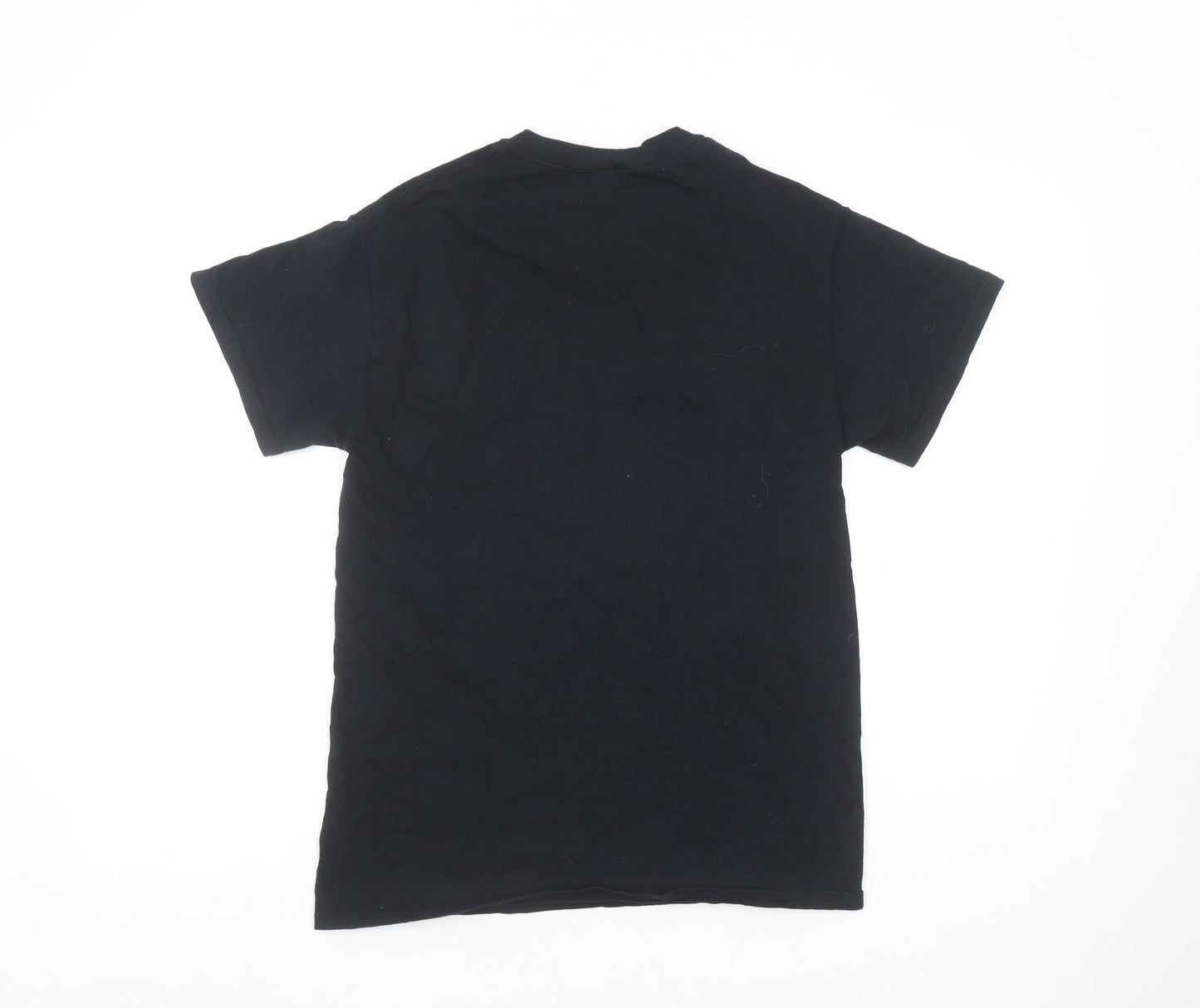 Robin Ruth Men's Black NYPD Graphic Cotton Crew Neck T-Shirt Size S