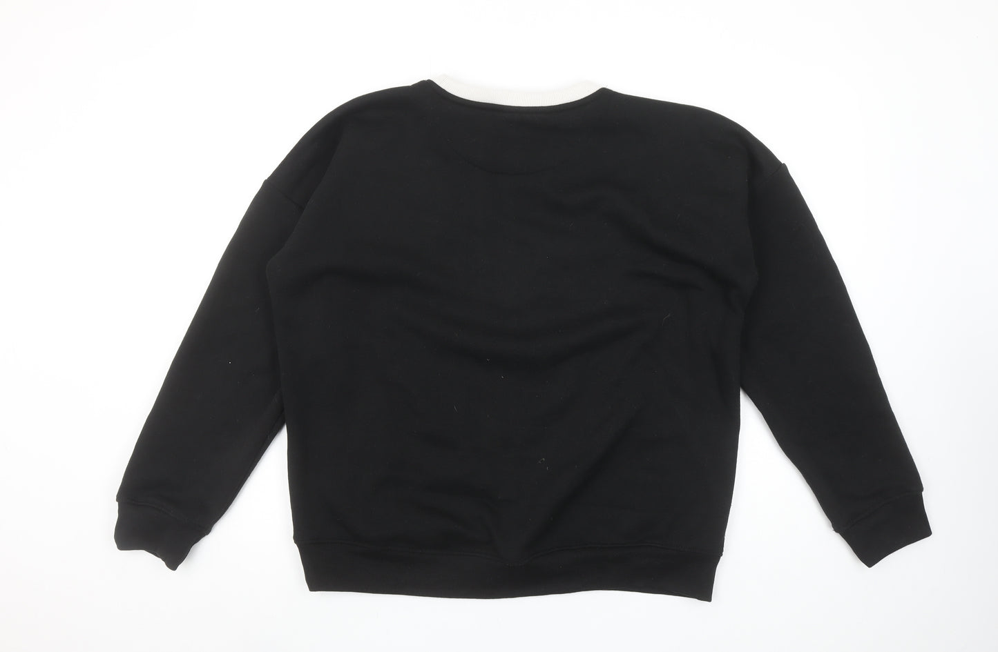 North West Women’s Black Purple Colourblock Sweatshirt L