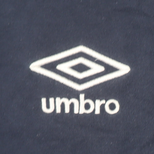 Umbro Men's Blue Ireland Football Polo Shirt Size M